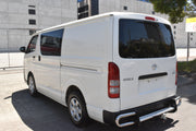 2018 Toyota Hiace KDH201R Van LWB 4dr Auto 4sp 955kg 3.0DT